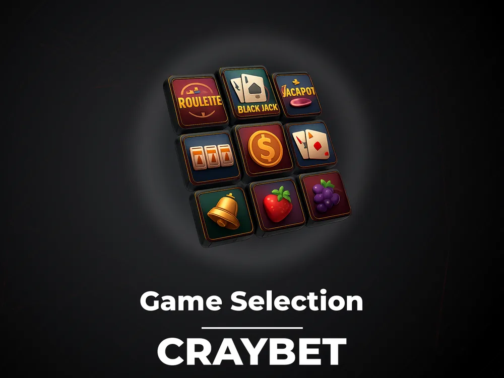 Craybet - Game Selection