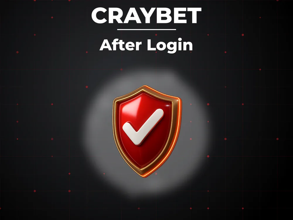 Craybet - After Login