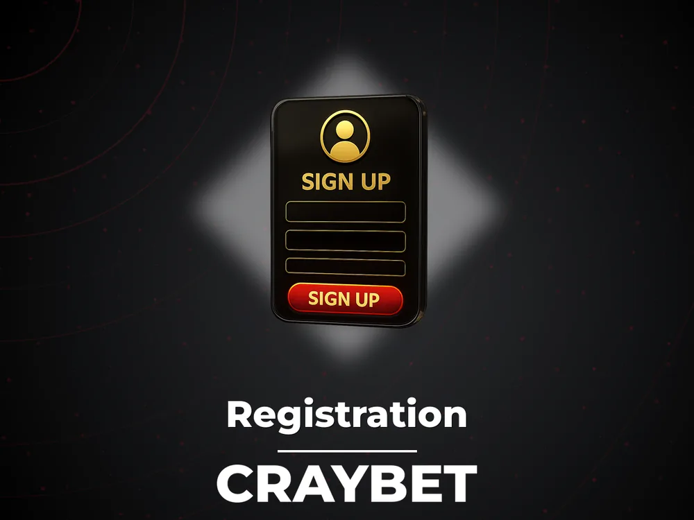 Craybet - Registration